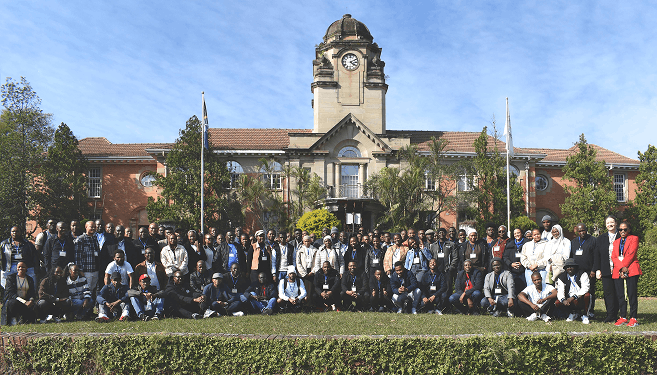 Participants at the 18th Workshop and Conference on Computational Mathematics and Modelling on UKZN’s Pietermaritzburg campus.