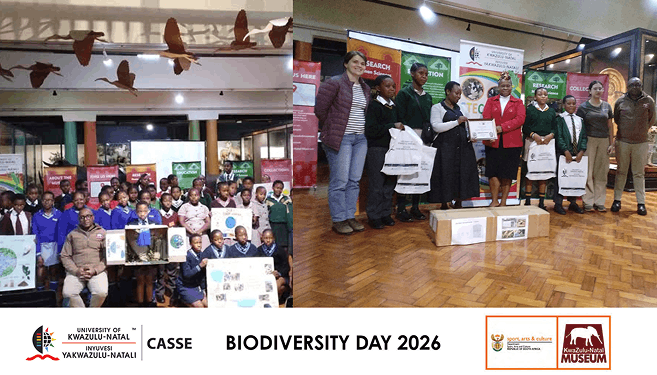 UKZN’s Science Centre joined forces with the KZN Museum to celebrate World Biodiversity Day.